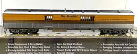 932-10511 Walthers Ho Acf 70ft Heavyweight Baggage Car Rio Grande Drgw