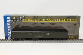 932-10525 Walthers Ho Custom 70ft Baggage Car Cnw Led Lighted Interior