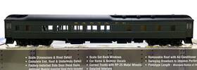932-10552 Walthers Ho Pullman Heavyweight 10-1-2 Plan # 3585 Lot #4728 Santa Fe
