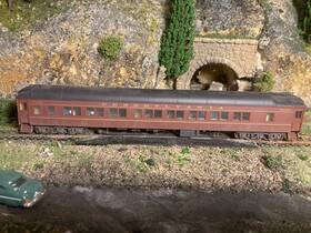932-10554 Walthers Ho Pullman Heavy Weight 10-1-2 Plan3585 Lot4728 Prr