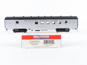 932-16441 Walthers Ho Scale Scl Seaboard Coast Line 63ft Budd Rpo Passenger Car