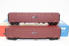 932-24170 Walthers Gold Ho Scale Boston Maine C&o Troop Sleeper Conversion Express Car Set