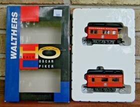 932-32 Walthers Ho Scale Southern Pacific Oscar And Piker Passenger Car Set #932-32