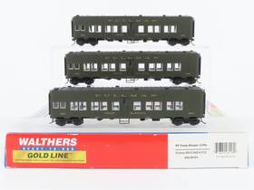 932-34151 Walthers Ho Prr Pennsylvania Pullman Troop Sleeper Passenger Set Of 3