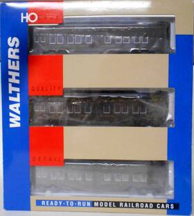 932-34152 Walthers 3 Pack P/s Troop Sleeper Cars #9254 9636 9998 Read