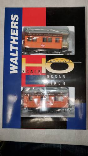 932-35 Walthers Ho Milwaukee Road Oscar And Piker Set Nib