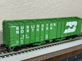 932-40551 Walthers Burlington Northern Inch Bn 50 Ft Airslide Covered 2 Bay Hopper - Ho Scale New 932-40551 Walthers Burlington Northern Inch Bn 50 Ft Airslide Covered 2 Bay Hopper - Ho Scale New