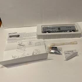 932-4180 Walthers Ho Undecorated Acf Troop Kitchen Car Mostly Built Kit