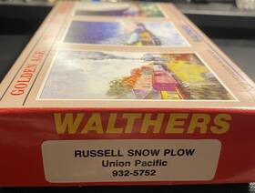 932-5752 Walthers Parts / Repair Ho Scale Russell Snow Plow Union Pacific 1 87