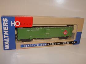 932-6244 Walthers Ho Scale 50ft Rea Express Reefer Santa Fe Rex 4053