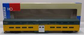 932-6251 Walthers Ho Scale Ps Dd Commuter Coach C&nw Ln/box