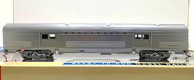 932-6407 Walthers Ho 73ft Budd Baggage Car Burlington Route