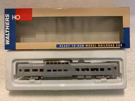 932-6480 Walthers #932-6480 Ho Scale Undecorated 85ft Budd Dome Coach