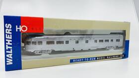 932-6505 Walthers Ho Santa Fe 85ft Budd Tavern Observation Car Ln/box