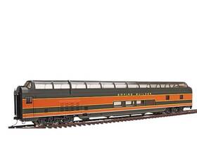 932-6523 Walthers Ho Budd Great Dome View Lounge Empire Scheme Partial Lettered