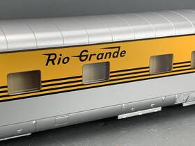 932-6708 Walthers Pullman Standard 4-4-2 Sleeper D&rgw 4 Stripe Nib Ho5514