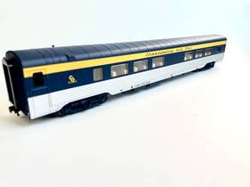 932-6769 Walthers A #932-6769 P-s 52 Seat Coach Chesapeake And Ohio 1/87 Ho Scale 932-6769 Walthers A #932-6769 P-s 52 Seat Coach Chesapeake And Ohio 1/87 Ho Scale