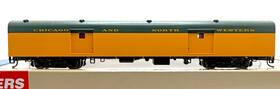 932-6803 Walthers Ho Pullman Standard 72ft Baggage Car Chicago North Western Cnw