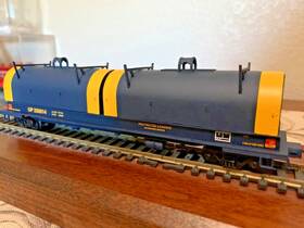 932-7265 Walthers Union Pacific Cushion Coil Car - Round Hoods Ho Scale Inch Yellow Logo Rtr New