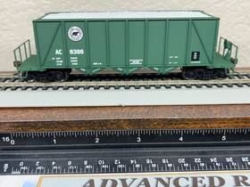 Walthers 932-7362 Algoma Central Ortner 100 Ton Aggregate Hopper - Ho Scale Inch Bear Logo New