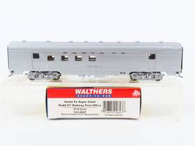 932-9007 Walthers Ho Scale #932-9007 Atsf Santa Fe Super Chief Budd 63ft Rpo Passenger