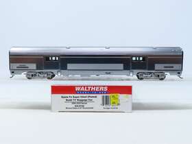 932-9722 Walthers Ho #932-9722 Atsf Super Chief Plated Budd 73ft Baggage Passenger