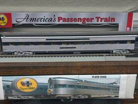 932-9729 Walthers Santa Fe Inch Super Chief Ps 4-4-2 Sleeper Regal Ho Scale Plated New Oop