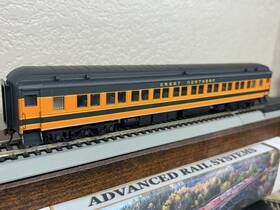 9322-10113 Walthers Great Northern Inch Heavyweight Pullman Window Coach Ho Scale Interior New Oop
