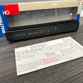 932-6445 Walthers 933-6445 Rtr 63 Budd Rpo Car Santa Fe Used