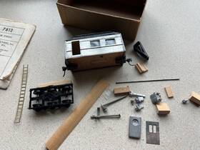 933-7812 Walthers Ho Old Undec The Piker 21ft Hw Business Car Wood/metal Kit