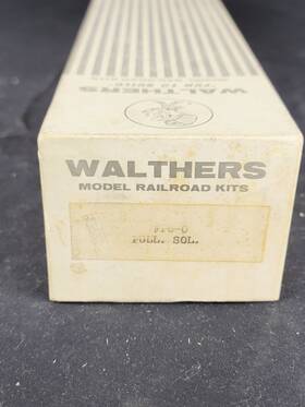 Fp6-o Walthers Vintage 1960s Rare Pullman Solarium O-gauge Wood/metal Kit. Nos