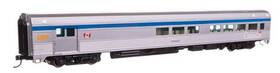 30070 Walthers Mainline Ho Scale 85ft Budd Baggage-lounge - Ready To Run Via R