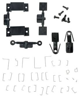 Walthers Mainline 616374119868 - Passenger Car Exterior Detailing Kit Ho