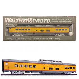 920-18550 Walthers Proto Ho 85ft Acf Dome-coach - Up Heritage Columbine Early