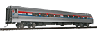920-11220 Walthers Proto Amtrak Amtk Budd Amfleet Ii Coach Phase 3