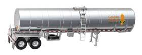 949-12354 Walthers Scenemaster 616374215652 Ho Scale Food Grade Tank Trailer Golden Kernel Corn Syrup