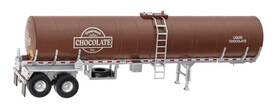 949-12355 Walthers Scenemaster 616374215669 Ho Scale Food Grade Tank Trailer Gourmet Chocolate Co.