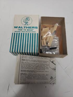 933-702 Walthers U702 Ho Scale Interior For Executive Observation Car 7808. New