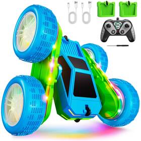 B0flq282wc Wayeee Remote Control Car 360 Flips Rotating Rc Stunt With Usb-c Charge Modular B