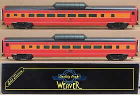 G1610-l Weaver 21inch Southern Pacific Daylight 2-car Aluminum Passenger Set O-gauge Nib