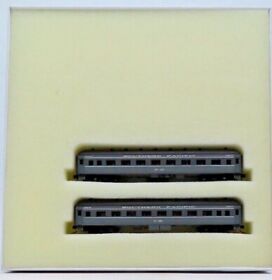140st-sp Wheels Of Time Two-tone Gray 2 Car Add-on Set Ho Scale