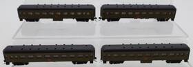 142ts Wheels Of Time N Scale Rock Island 4 Coach Cars Ex