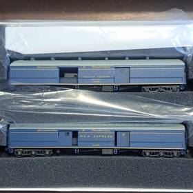 299ts Wheels Of Time Passenger Car Louisville And Nashville Blue Gray N Gauge