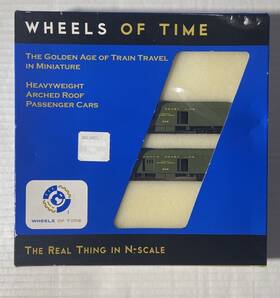 2-trains Wheels Of Time 898248002005 Atlantic Coast Linepull Man Green Express Car Class C-6