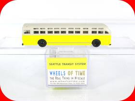 90181 Wheels Of Time N Scale Seattle Transit System Motor Coach #1200 -
