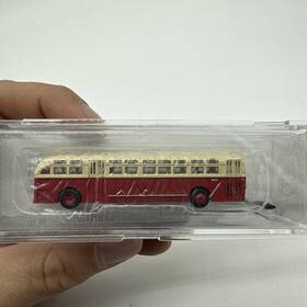 90542 Wheels Of Time N Scale Denver Tramwaytransit Motor Coach #132 Red White
