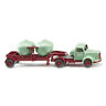 Wiking-53002 Wiking Ho Scale Tractor With Cement Silo Trailer