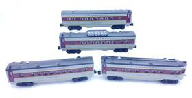 02707 Williams Trains Lackawanna 4 Car Passenger Set Streamliner C-8 Never Used