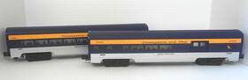 60ftcombine Williams 1010cd O Ga Chesapeake And Ohio 60ftcombine/diner Alum - Add-on Set #ll1010cd