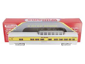 85208 Williams O Gauge Rio Grande Inch Prospector Vista Dome Passenger Car/box